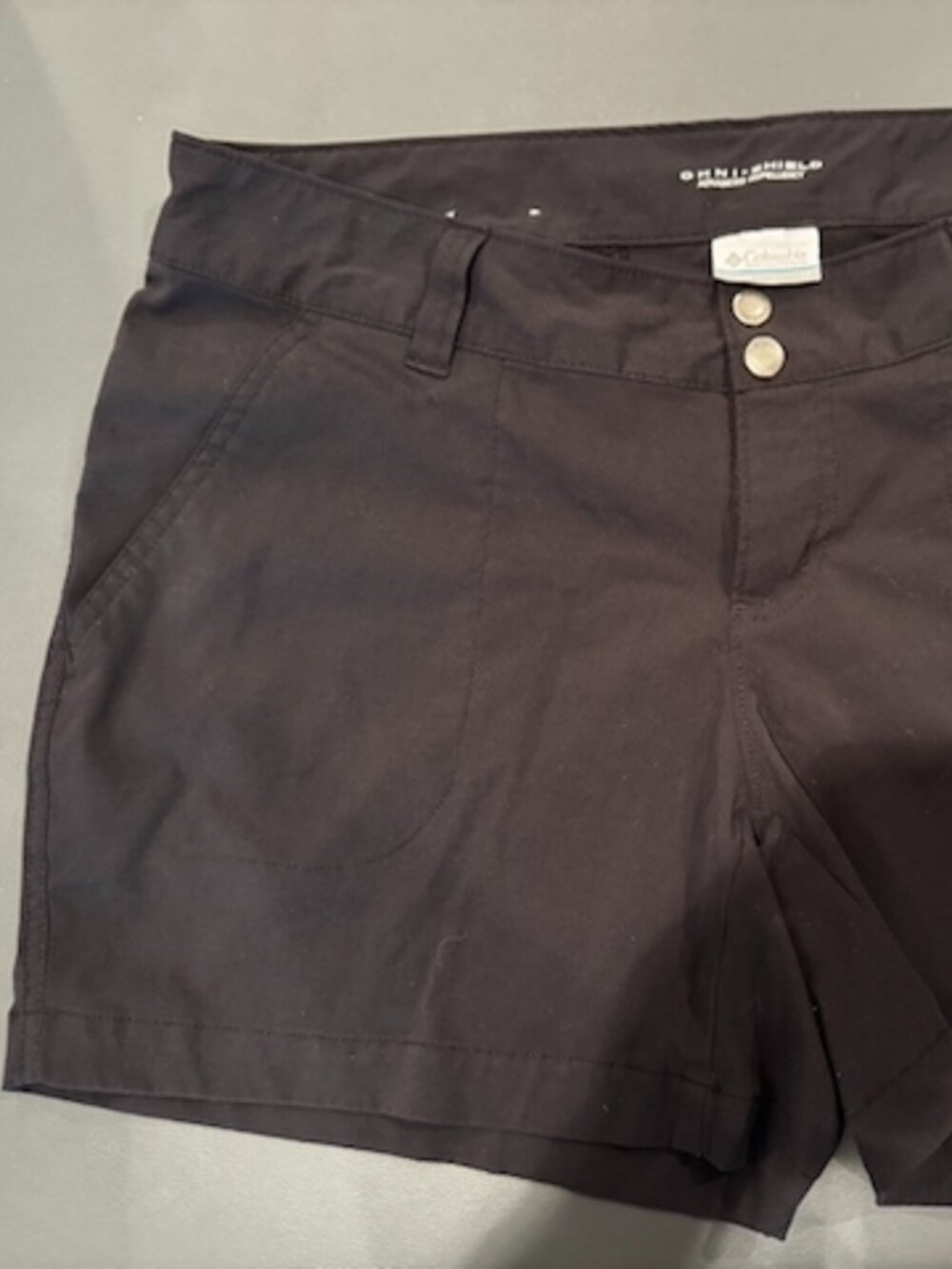 Columbia Women's shorts, black, size 12, NWOT